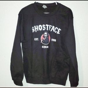 Ghost Face Sweater NWOT